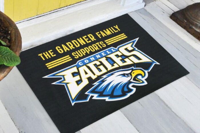 Custom Logo Mat For School