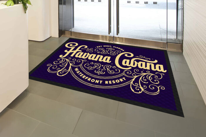 My Logo Mat | ToughPop Heavy Duty Indoor Point of Purchase Mat Havana Cabana Resort
