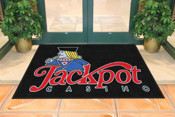 My Logo Mat | UltraPrint Logo Mats Indoor Jackpot Casino