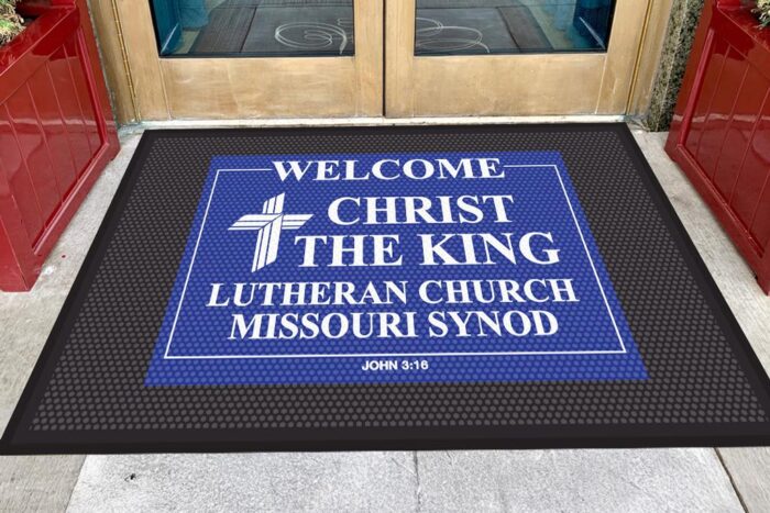 Welcoming With Purpose: Custom Logo Mats For Religious And Non-Profit Organizations 5 Custom Logo Mat