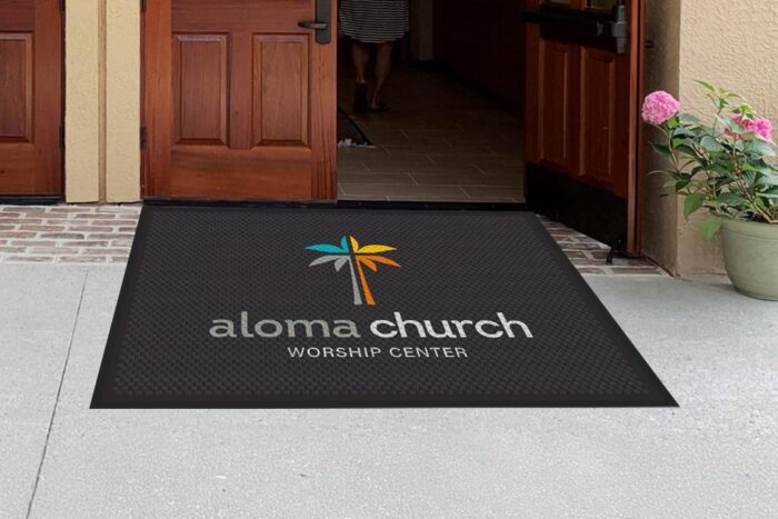 Welcoming With Purpose: Custom Logo Mats For Religious And Non-Profit Organizations 4 Top Logo Mats